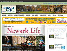 Tablet Screenshot of newarklifemagazine.com